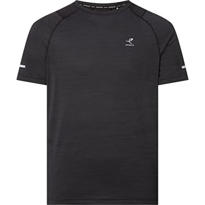 ENERGETICS Ailo T-tröja Melange/Black/Black XXL ENERGETICS Ailo T-tröja Melange/Black/Black XXL