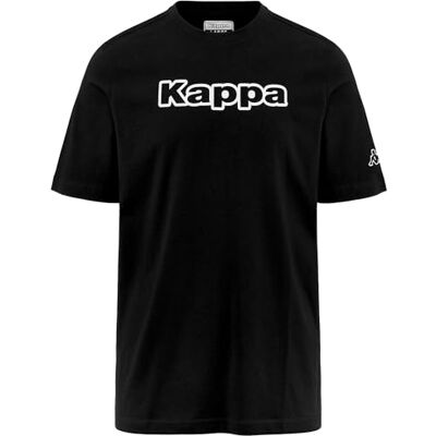 Kappa Herr Fromen Logo T-shirt, svart, 3XL Kappa Herr Fromen Logo T-shirt, svart, 3XL