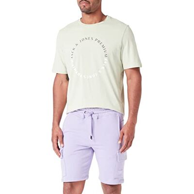 JACK & JONES Jpstclassic Spring Sweat Shorts Vg sweatshorts, Lavendel, L JACK & JONES Jpstclassic Spring Sweat Shorts Vg sweatshorts, Lavendel, L
