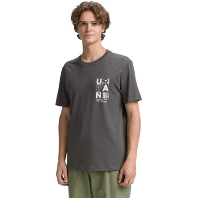 TOM TAILOR Denim T-shirt för män, 35804 – Ash Grey, M TOM TAILOR Denim T-shirt för män, 35804 – Ash Grey, M