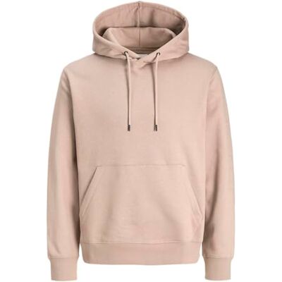 JACK & JONES Jjestar Basic Sweat Hood Noos, mocha meringue, L JACK & JONES Jjestar Basic Sweat Hood Noos, mocha meringue, L