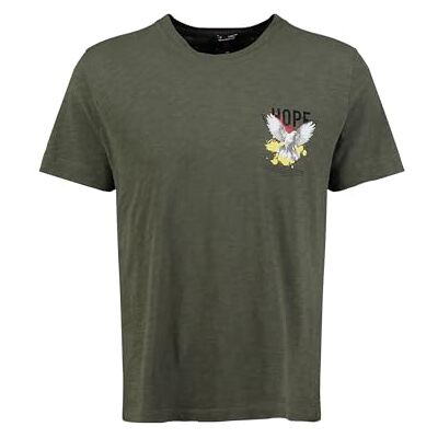 KEY LARGO KEYLARGO Herr T-shirt MT KLHOPE rund lös, Oliv (1514), XXL KEY LARGO KEYLARGO Herr T-shirt MT KLHOPE rund lös, Oliv (1514), XXL