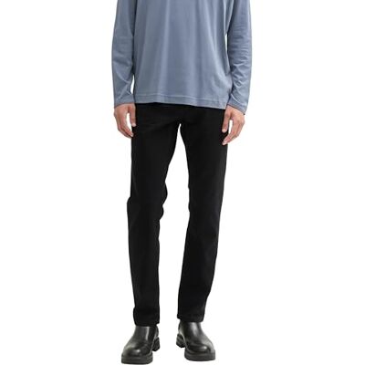 TOM TAILOR Josh Regular Slim Jeans, 10270 Svart Svart Denim, 36W x 30L TOM TAILOR Josh Regular Slim Jeans, 10270 Svart Svart Denim, 36W x 30L