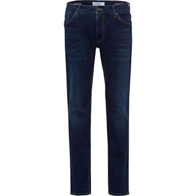 Brax Chuck Hi-Flex: Fem fickor jeans, Stenblå använd, 33W x 34L Brax Chuck Hi-Flex: Fem fickor jeans, Stenblå använd, 33W x 34L
