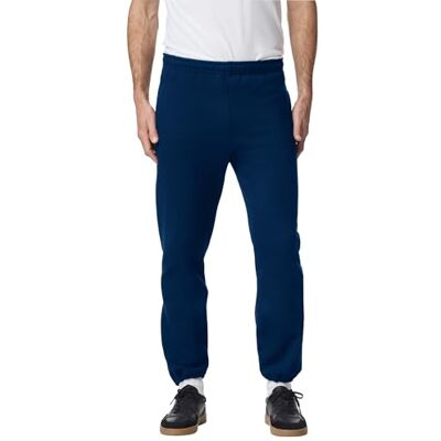 Gildan joggingbyxor för män med elastisk botten och fickor, byxor, marinblå, M Gildan joggingbyxor för män med elastisk botten och fickor, byxor, marinblå, M