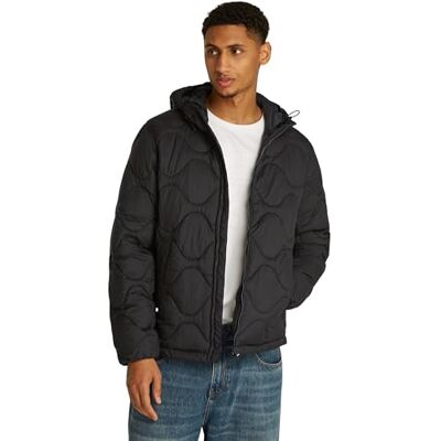 Tommy Hilfiger herr ONION QUILTAD HUVA JACKA MW0MW36585, pufferjacka, svart, M, svart (svart), M Tommy Hilfiger herr ONION QUILTAD HUVA JACKA MW0MW36585, pufferjacka, svart, M, svart (svart), M