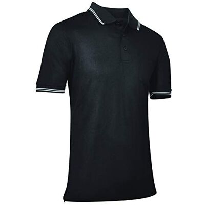 Champro Umpire pikétröja; vuxen svart Svart 3XL Champro Umpire pikétröja; vuxen svart Svart 3XL