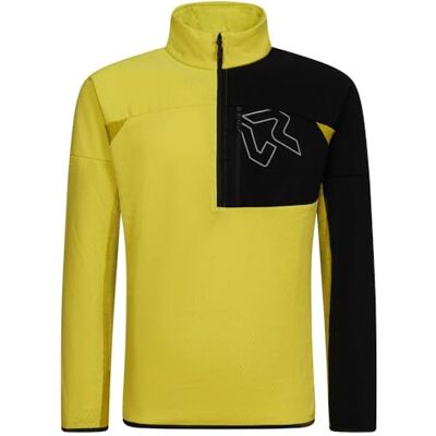 Rock Experience Kobra Mock Neck Hz Man Fleece Långärmad Tröja för Män Rock Experience Kobra Mock Neck Hz Man Fleece Långärmad Tröja för Män