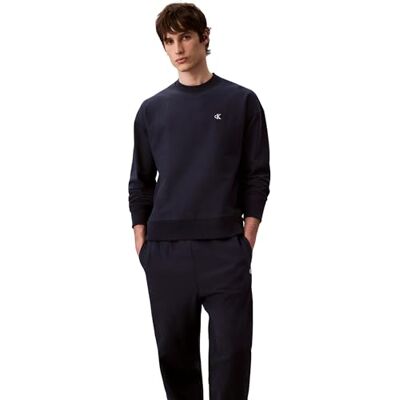 Calvin jeans herr premium frotté monogram joggingbyxor LV04RC279G träningsbyxor, blå (mörk safir), M, Blå (mörk safir), M Calvin jeans herr premium frotté monogram joggingbyxor LV04RC279G träningsbyxor, blå (mörk safir), M, Blå (mörk safir), M