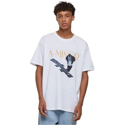 Tee A-Minor oversize te, Vit, XXL Tee A-Minor oversize te, Vit, XXL