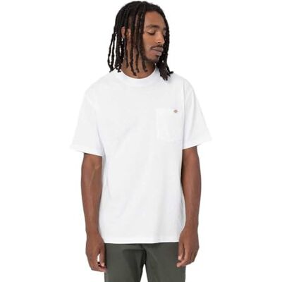 Dickies Luray T-shirt med ficka vit, Vitt, XL Dickies Luray T-shirt med ficka vit, Vitt, XL