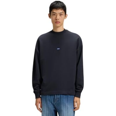 HUGO Sweatshirt för män, Mörkblå 405, 3XL HUGO Sweatshirt för män, Mörkblå 405, 3XL