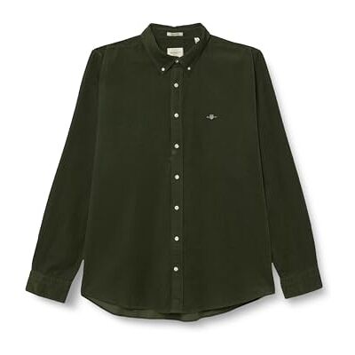 GANT REG Corduroy skjorta, Grön, 4XL GANT REG Corduroy skjorta, Grön, 4XL