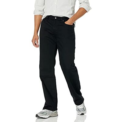 Amazon Essentials Herr Straight-Fit Bootcut Jean, Svart, 34 W x 33 L Amazon Essentials Herr Straight-Fit Bootcut Jean, Svart, 34 W x 33 L
