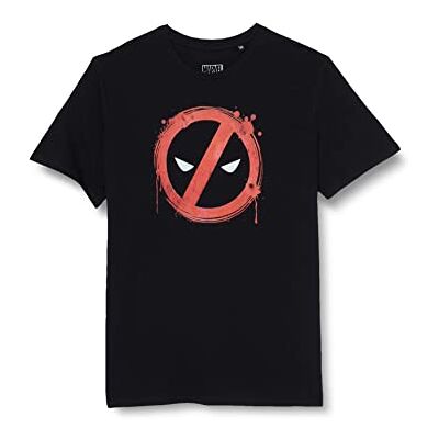Marvel T-shirt för män, Noir, 6XL Marvel T-shirt för män, Noir, 6XL