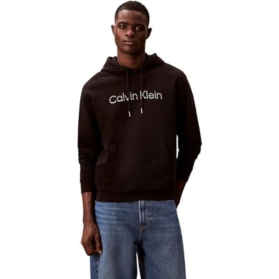 Calvin herr Ls Eu 350Terry Hoodie LV04LF242G, svart, M Calvin herr Ls Eu 350Terry Hoodie LV04LF242G, svart, M