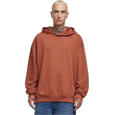 Urban Classics Huvtröja för män, Light Terry Hoody, avslappnad huvtröja för män, överdimensionerad passform, streetwear, lighttrust, M Urban Classics Huvtröja för män, Light Terry Hoody, avslappnad huvtröja för män, överdimensionerad passform, streetwear, lighttrust, M