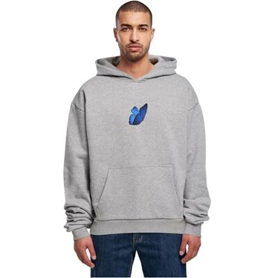 Tee unisex Le Papillon Heavy Oversize Hoody, GRÅ, M plus size Tee unisex Le Papillon Heavy Oversize Hoody, GRÅ, M plus size