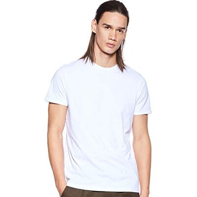 Wrangler T-shirt för män, Vit (vit 12), XL Wrangler T-shirt för män, Vit (vit 12), XL