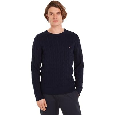 Tommy Hilfiger herrtröja, Blå (ökensky), XL Tommy Hilfiger herrtröja, Blå (ökensky), XL