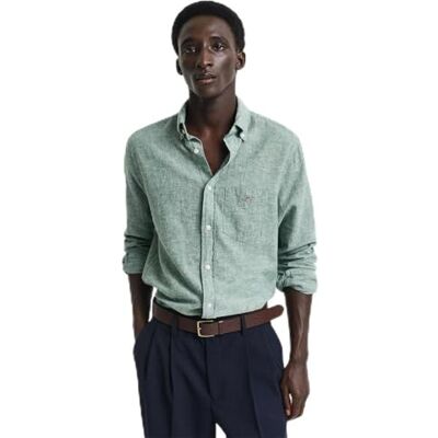 GANT REG COTTON TRÖJA, Trägrön, L GANT REG COTTON TRÖJA, Trägrön, L
