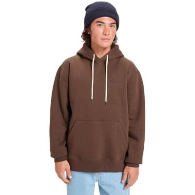 Quiksilver Salt Water Hoodie Fleece-tröja brun M Quiksilver Salt Water Hoodie Fleece-tröja brun M