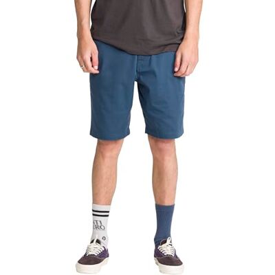 Volcom Casual Shorts för män, Indigo-ny, 32 Volcom Casual Shorts för män, Indigo-ny, 32