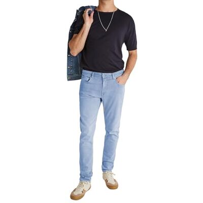 Pepe Jeans herr avsmalnande jeans Stanley jeans, blå (Denim-3CB), 36W/32L Pepe Jeans herr avsmalnande jeans Stanley jeans, blå (Denim-3CB), 36W/32L
