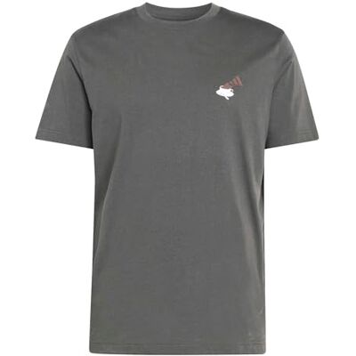 adidas Mezczyzni COFFEE CAFE CHEESCAKE GRAPHIC T-SHIRT, grey six, M adidas Mezczyzni COFFEE CAFE CHEESCAKE GRAPHIC T-SHIRT, grey six, M