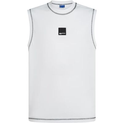 KARL LAGERFELD JEANS Relaxed Stitch Tank Väst, Vit, M Herr KARL LAGERFELD JEANS Relaxed Stitch Tank Väst, Vit, M Herr