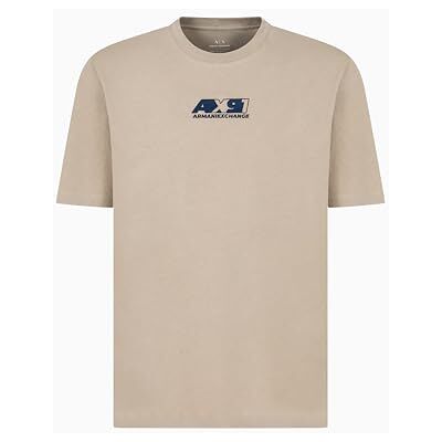 Giorgio Armani Men's Utility Edge, sustainable, emboidered logotyp, normal passform, blå, XXL, Ashley blå, XXL Giorgio Armani Men's Utility Edge, sustainable, emboidered logotyp, normal passform, blå, XXL, Ashley blå, XXL