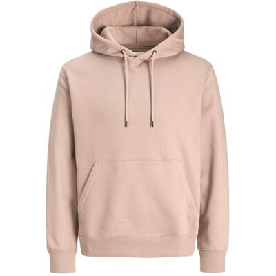 JACK & JONES Jjestar Basic Sweat Hood Noos, mocha meringue, S JACK & JONES Jjestar Basic Sweat Hood Noos, mocha meringue, S