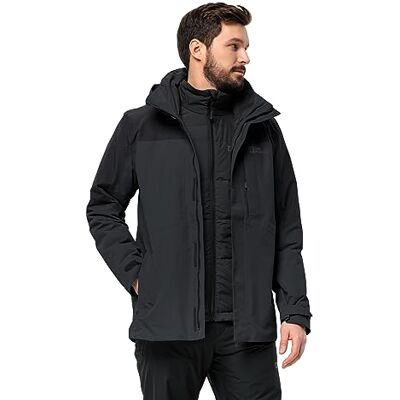 Jack Wolfskin Jacka Herr, Phantom, S Jack Wolfskin Jacka Herr, Phantom, S