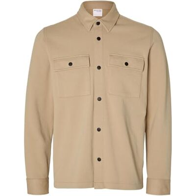 SELECTED HOMME Herr SLHJACKIE sweatshirtjacka W NOOS jacka, incense, M SELECTED HOMME Herr SLHJACKIE sweatshirtjacka W NOOS jacka, incense, M