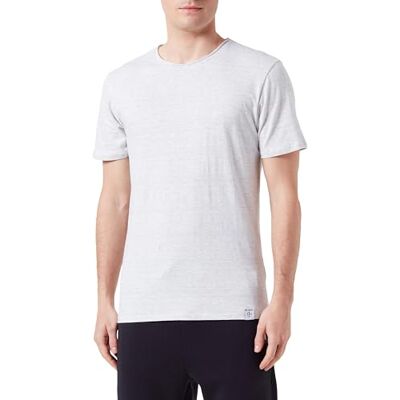 KEY LARGO KEYLARGO Män T-shirts MT Mind Round, Ljusgrå mel. (1113), S KEY LARGO KEYLARGO Män T-shirts MT Mind Round, Ljusgrå mel. (1113), S