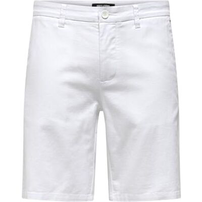 Only & Sons ONSMARK 0011 bomullsshorts NOOS, Vit, XL Only & Sons ONSMARK 0011 bomullsshorts NOOS, Vit, XL