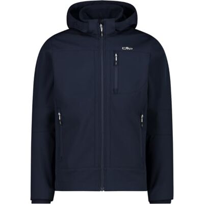 CMP Softshell jacka för män med avtagbar huva, B.Blue-Ice, 54 CMP Softshell jacka för män med avtagbar huva, B.Blue-Ice, 54