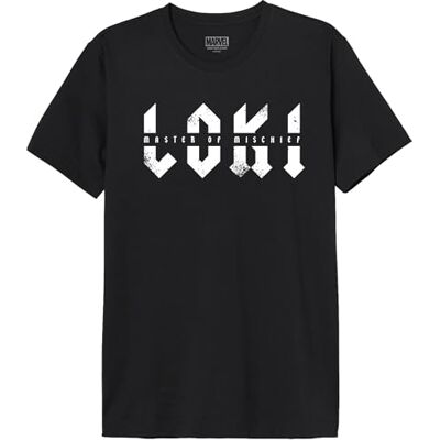 Marvel T-shirt herr, svart, XS Marvel T-shirt herr, svart, XS