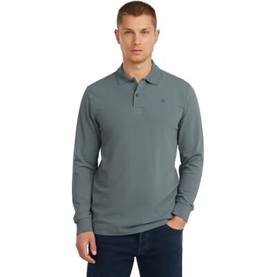 G-STAR Dunda Slim Polo ls, Grå (Axis D27683-5864-5781), S G-STAR Dunda Slim Polo ls, Grå (Axis D27683-5864-5781), S