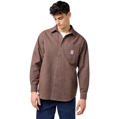 Wrangler CJ 1 PKT skjorta, Pepparkorn, S Wrangler CJ 1 PKT skjorta, Pepparkorn, S