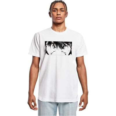 Tee herr-t-shirt, 100% bomull, vit, S, Vit, S Tee herr-t-shirt, 100% bomull, vit, S, Vit, S