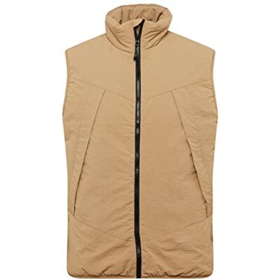 TOM TAILOR Denim Herr väst 1031783, 12912 Splashed Clay Beige, S TOM TAILOR Denim Herr väst 1031783, 12912 Splashed Clay Beige, S