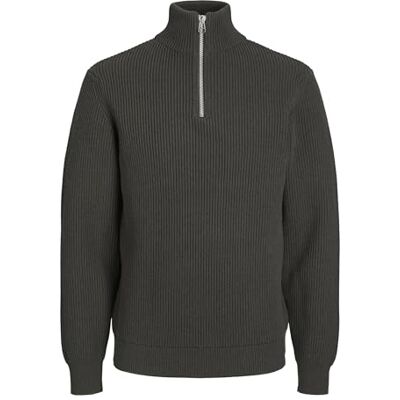 JACK & JONES JACK&JONES Rddwalt halv dragkedja stickad Sn, Torv, XXL JACK & JONES JACK&JONES Rddwalt halv dragkedja stickad Sn, Torv, XXL