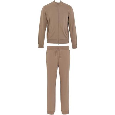 Giorgio Armani MAN'S BASIC Frotté hel dragkedja set brun S, Brun, S Giorgio Armani MAN'S BASIC Frotté hel dragkedja set brun S, Brun, S