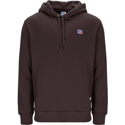 Russell Athletic E36122-SN-562 Pull Over Hoody Herr Huvtröja Seal Brown Storlek S Russell Athletic E36122-SN-562 Pull Over Hoody Herr Huvtröja Seal Brown Storlek S