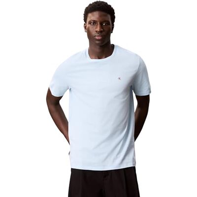 Calvin jeans herr SS Smooth CTTN solid CREWNK TEE LV040HM265 t-shirts, blå (vinterhimmel), XS, Blå (vinterhimmel), XS Calvin jeans herr SS Smooth CTTN solid CREWNK TEE LV040HM265 t-shirts, blå (vinterhimmel), XS, Blå (vinterhimmel), XS