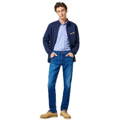 Wrangler Men's Greensboro Jeans, Deep Ink, 32/36 Wrangler Men's Greensboro Jeans, Deep Ink, 32/36