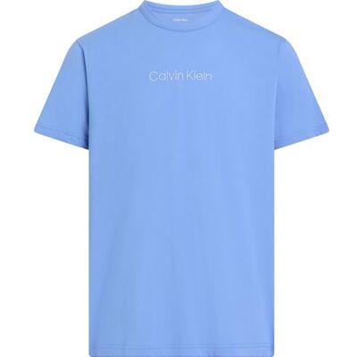 Calvin Män S/S CREW NECK 000NM2748E S/S t-shirt, blå (GLACIER), M, Blå (glaciär), M Calvin Män S/S CREW NECK 000NM2748E S/S t-shirt, blå (GLACIER), M, Blå (glaciär), M