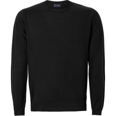 Womo Loungewear Sweatshirt Full Zipper Grå Melange XL, Grå, S-L Womo Loungewear Sweatshirt Full Zipper Grå Melange XL, Grå, S-L