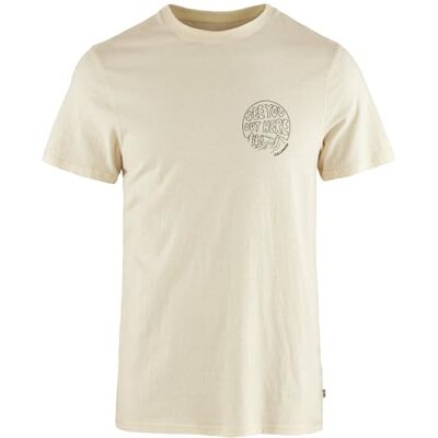 Fjällräven FJALLRAVEN 12600265-113 Hemp Blend out Here T-shirt M T-shirt herr Chalk White Storlek XL, Krita vit, XL Fjällräven FJALLRAVEN 12600265-113 Hemp Blend out Here T-shirt M T-shirt herr Chalk White Storlek XL, Krita vit, XL
